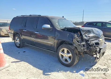 2012 Chevrolet Suburban K1500 Ltz из США, поврежденный, VIN 1GNSKKE74CR254239
